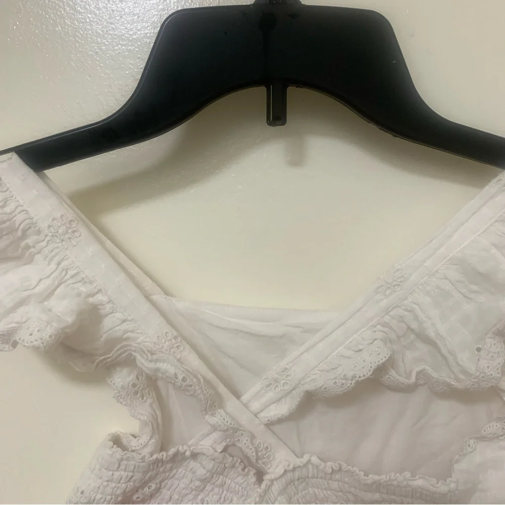 Cat & Jack White Eyelet Dress